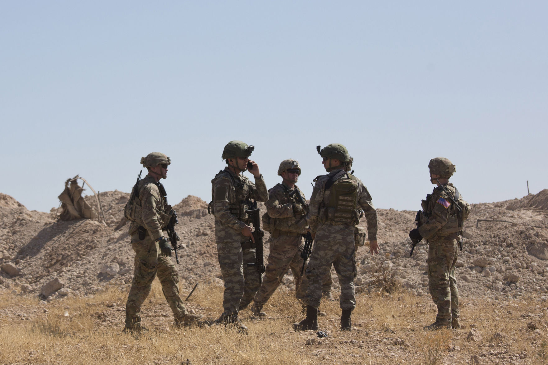 Turkish forces